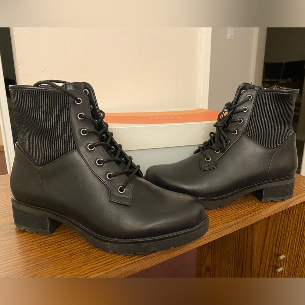 Women’s Black Combat boots